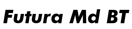 Futura Md BT
