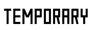 Temporary Font Image
