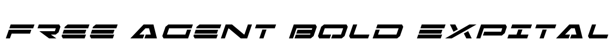 Free Agent Bold ExpItal