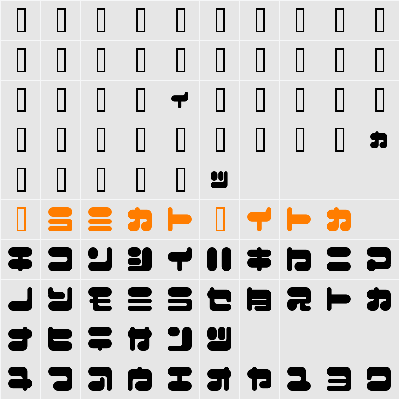 I2FuwafuwaFururu Character Map