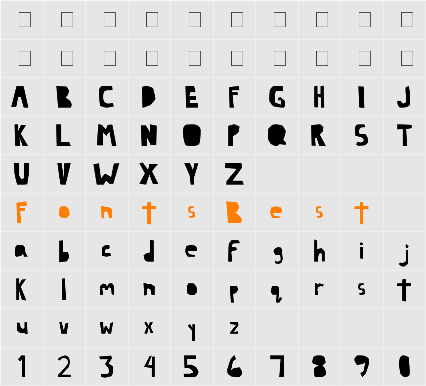 Lazy Character Map