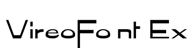 VireoFont Ex Font Image