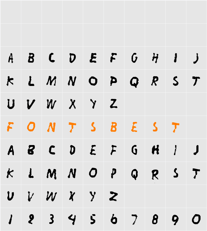 Liitu Character Map