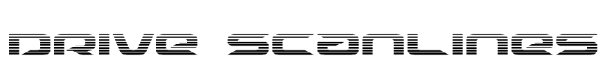 Drive Scanlines