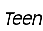 Teen Font Image