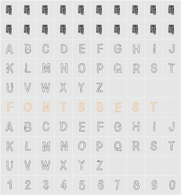 Nirepnirun oknalb Character Map