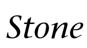 Stone