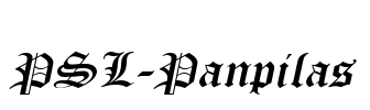 PSL-Panpilas Font Image