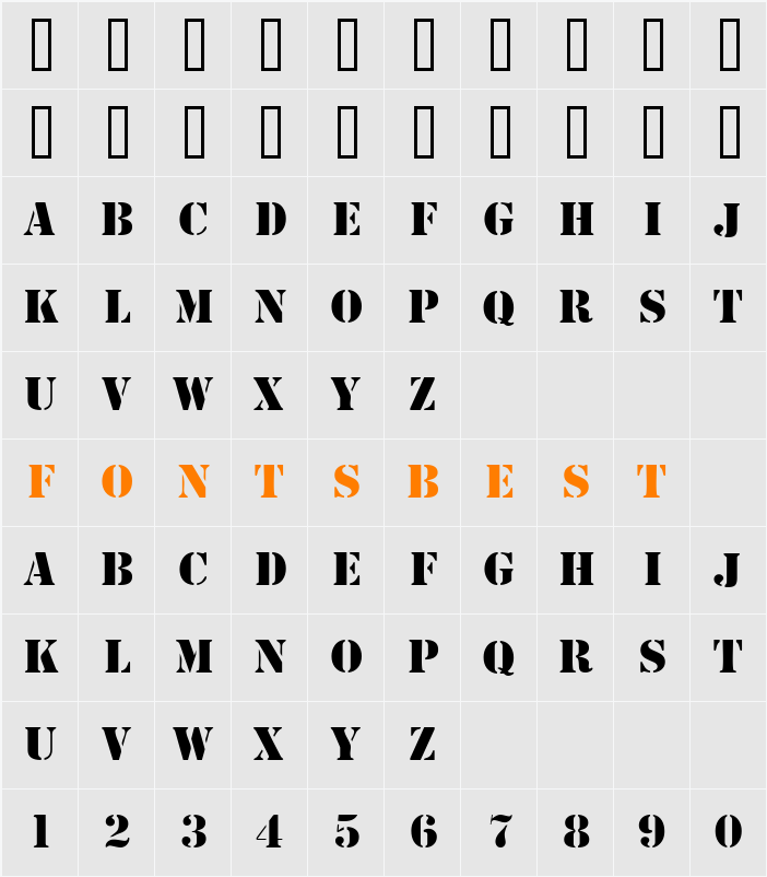 SafeHouse Character Map