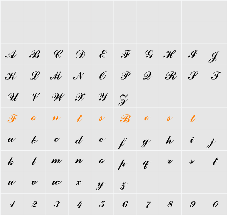 Elpida Unicode Sulus Character Map