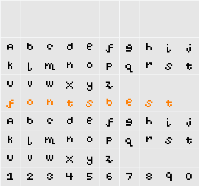 DigitalFun Character Map