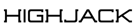 Highjack Font Image