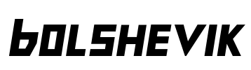 Bolshevik Font Image