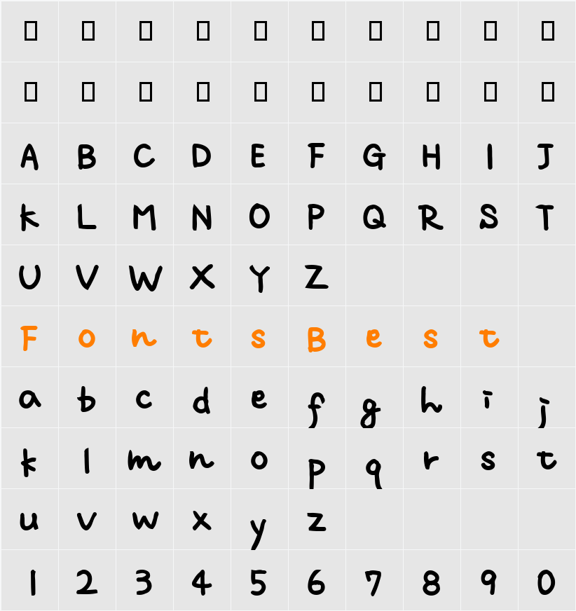 m script Two Character Map