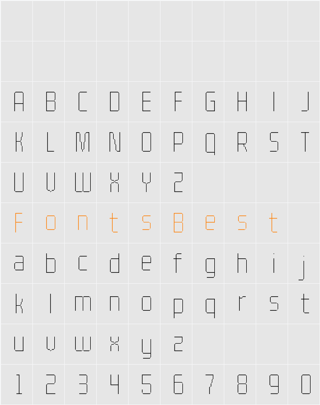 Proce55ing Character Map