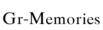 Gr-Memories Font Image