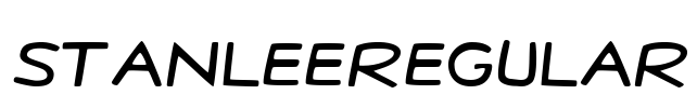 StanLeeRegular Font Image