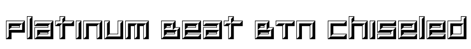 Platinum Beat BTN Chiseled
