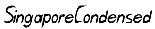 SingaporeCondensed