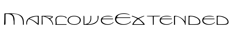 MarloweExtended Font Image