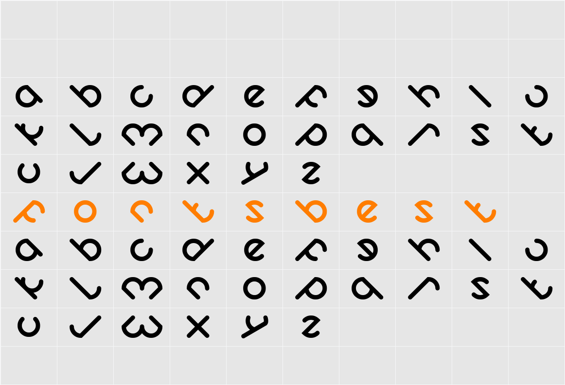 OwaikeO Character Map