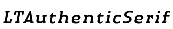 LTAuthenticSerif