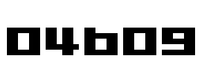 04b09 Font Image