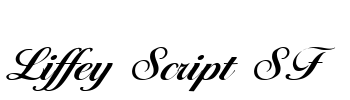 Liffey Script SF