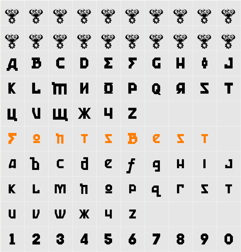 Kremlin Kommisar Character Map