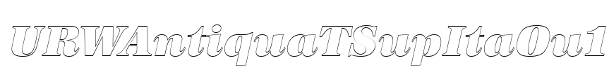 URWAntiquaTSupItaOu1