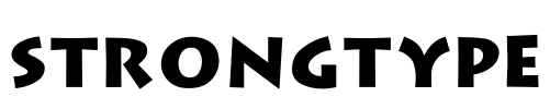 Strongtype Font Image