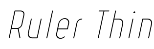 Ruler Thin