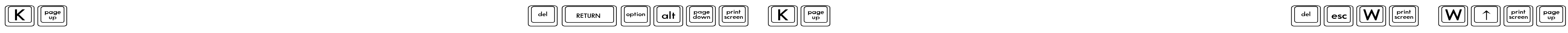 Keyboard KeysWd Wide