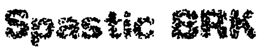 Spastic BRK Font Image