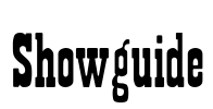 Showguide Font Image