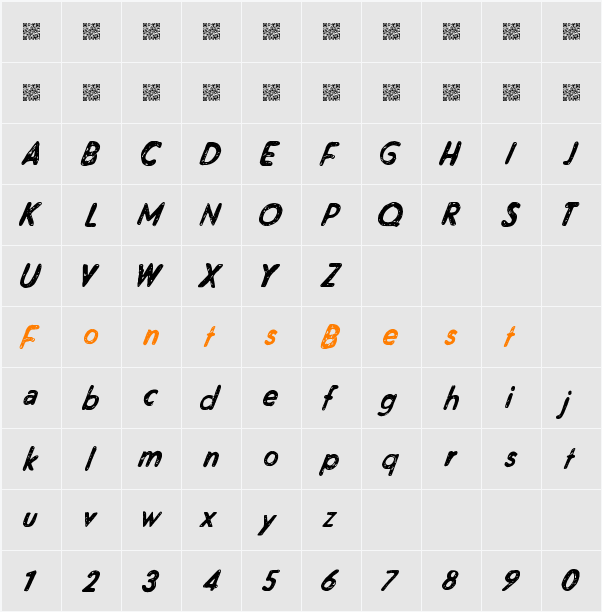 MagneticFriends Character Map