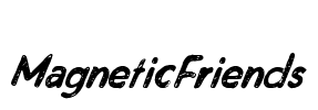 MagneticFriends Font Image