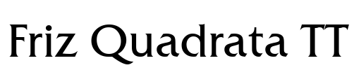 Friz Quadrata TT