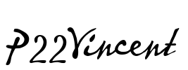 P22Vincent Font Image