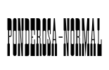 Ponderosa-Normal