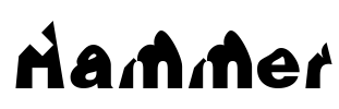 Hammer Font Image