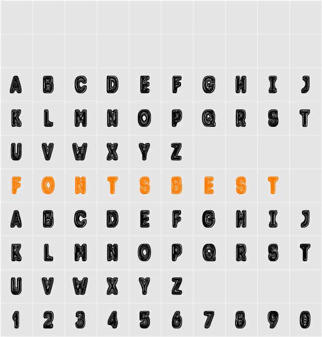 Trolle Character Map