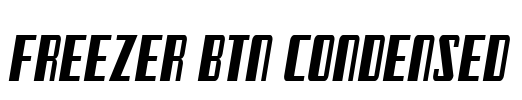 Freezer BTN Condensed