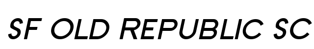 SF Old Republic SC