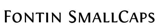Fontin SmallCaps