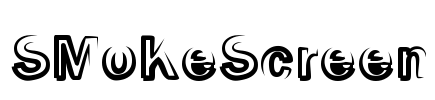 SMoKeScreen Font Image
