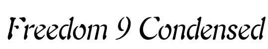 Freedom 9 Condensed