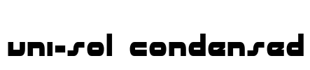 uni-sol condensed