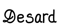 Desard Font Image