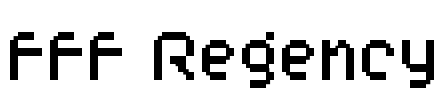 FFF Regency Font Image